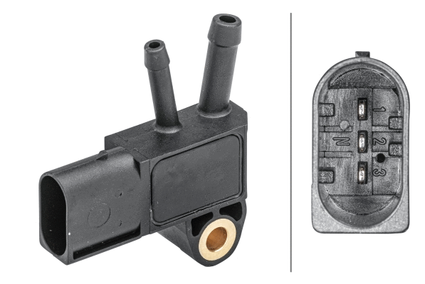 Sensor, exhaust pressure (6PP 009 409-171)