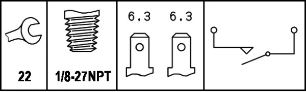 Stop Light Switch (6DF 007 669-001)
