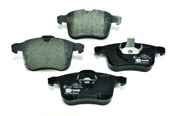 Brake Pad Set, disc brake (8DB 355 006-561)