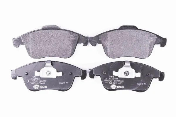 Brake Pad Set, disc brake (8DB 355 014-801)