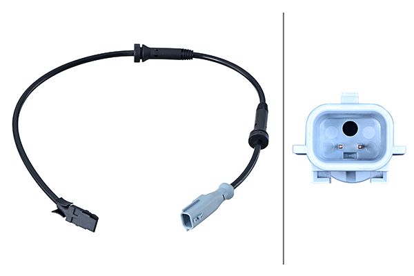 Sensor, wheel speed (6PU 358 216-031)