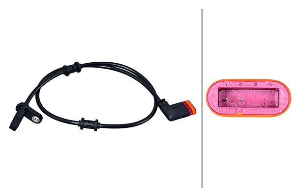 Sensor, wheel speed (6PU 358 218-091)