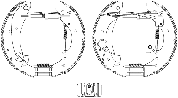Brake Shoe Set (8DB 355 004-221)