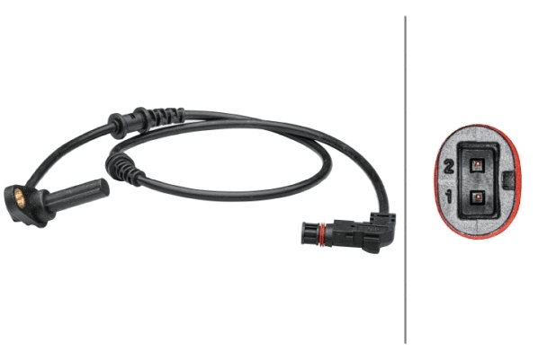 Sensor, wheel speed (6PU 012 679-501)