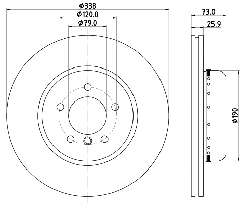 Brake Disc (8DD 355 120-861)