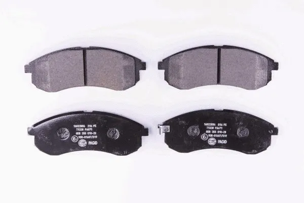 Brake Pad Set, disc brake (8DB 355 010-281)