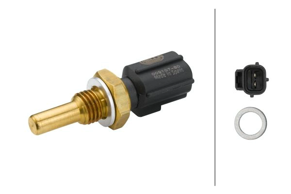 Sensor, coolant temperature (6PT 009 107-801)