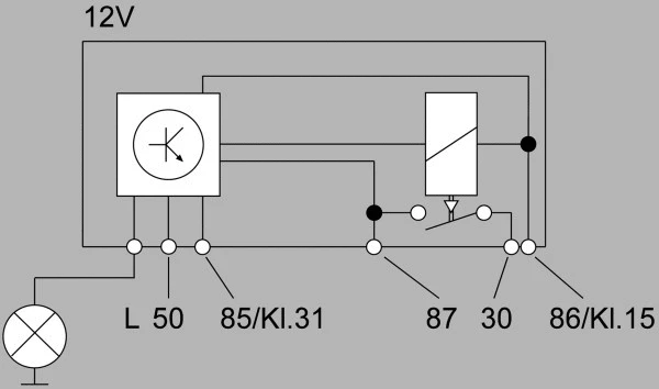 Control Unit, glow time (4RV 008 188-081)