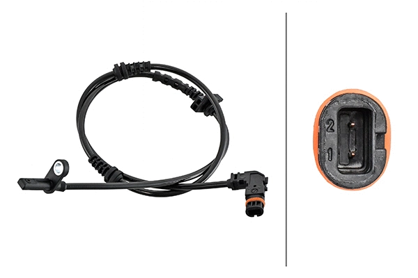 Sensor, wheel speed (6PU 230 048-221)