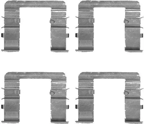 Accessory Kit, disc brake pad (8DZ 355 205-061)