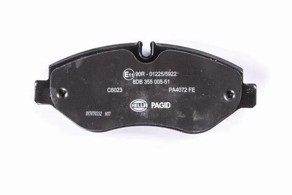 Brake Pad Set, disc brake (8DB 355 005-511)