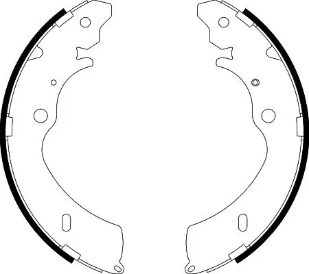 Brake Shoe Set (8DB 355 038-151)