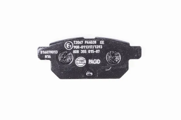 Brake Pad Set, disc brake (8DB 355 015-871)