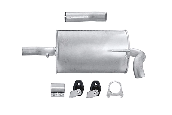 Rear Muffler (8LD 366 035-231)