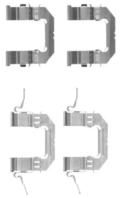 Accessory Kit, disc brake pad (8DZ 355 203-741)