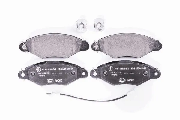 Brake Pad Set, disc brake (8DB 355 019-301)