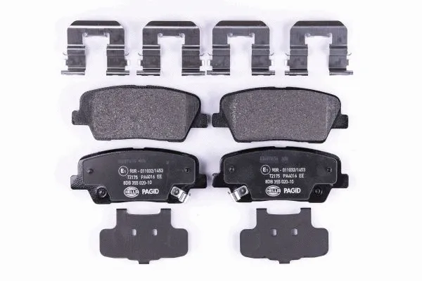 Brake Pad Set, disc brake (8DB 355 020-101)