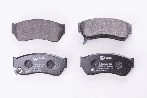 Brake Pad Set, disc brake (8DB 355 005-711)