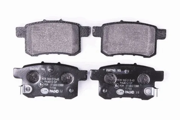 Brake Pad Set, disc brake (8DB 355 013-631)