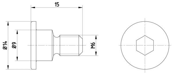 Bolt, brake disc (8DZ 355 209-011)