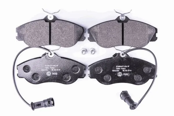 Brake Pad Set, disc brake (8DB 355 017-911)
