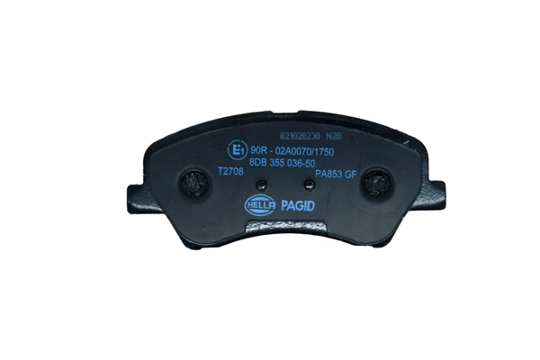 Brake Pad Set, disc brake (8DB 355 036-501)