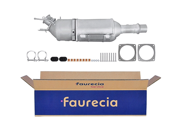Soot/Particulate Filter, exhaust system (8LG 366 070-911)