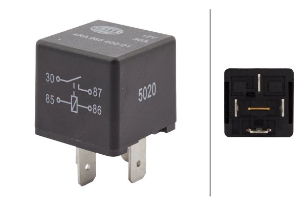 Relay, main current