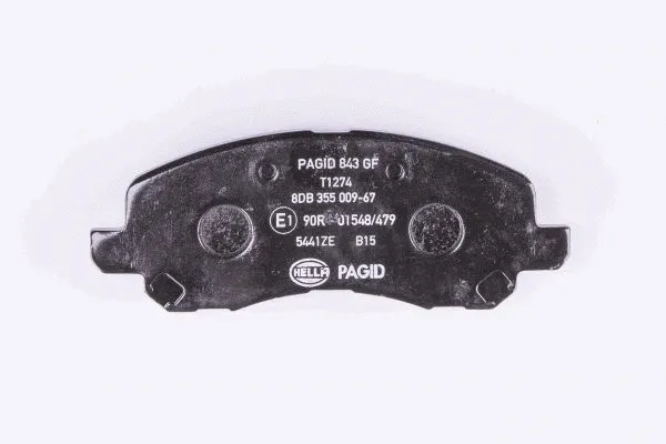 Brake Pad Set, disc brake (8DB 355 009-671)