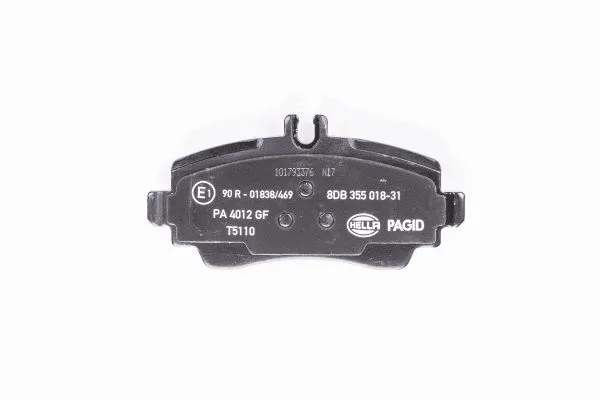 Brake Pad Set, disc brake (8DB 355 018-311)