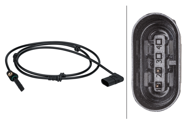 Sensor, wheel speed (6PU 012 679-451)