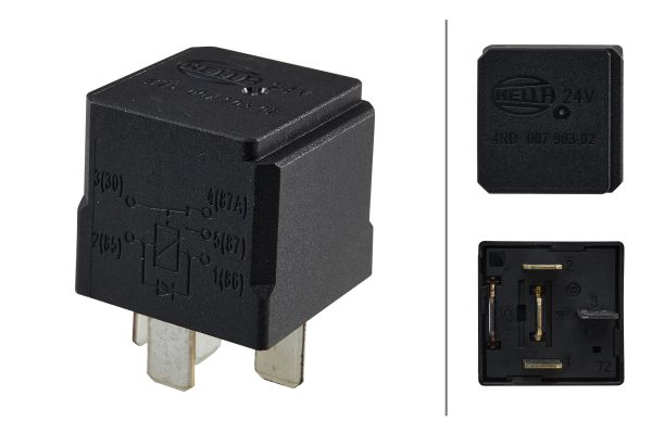 Relay, main current