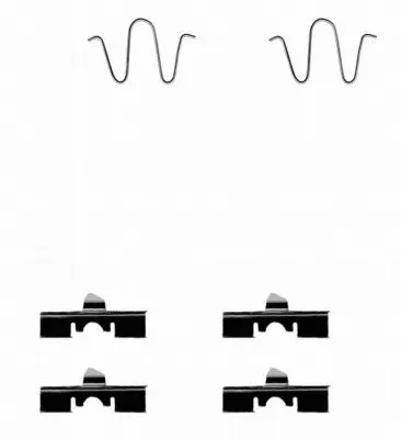 Accessory Kit, disc brake pad (8DZ 355 202-471)