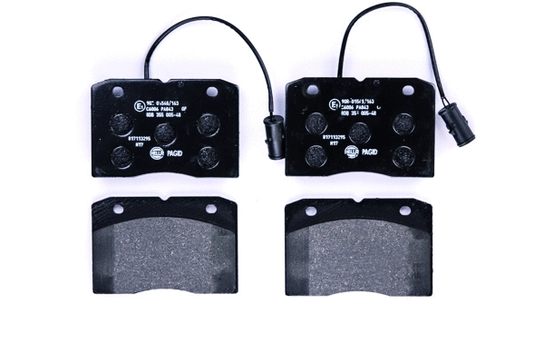 Brake Pad Set, disc brake (8DB 355 005-481)