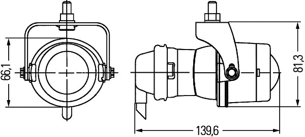 Front Fog Light (1NL 008 090-301)