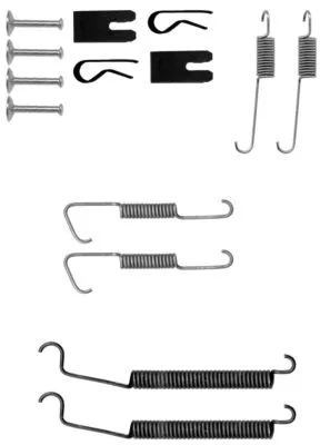 Accessory Kit, brake shoes (8DZ 355 200-631)