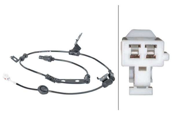 Sensor, wheel speed (6PU 012 679-711)