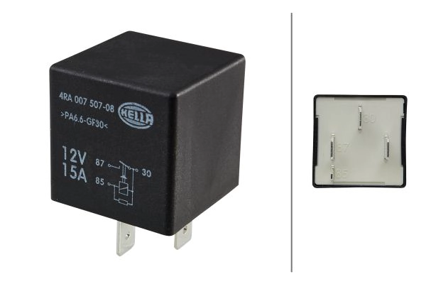 Relay, main current