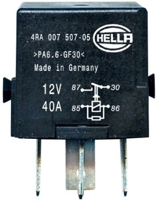 Relay, main current (4RA 007 507-051)