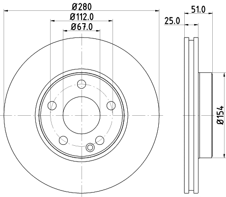 Brake Disc (8DD 355 119-601)