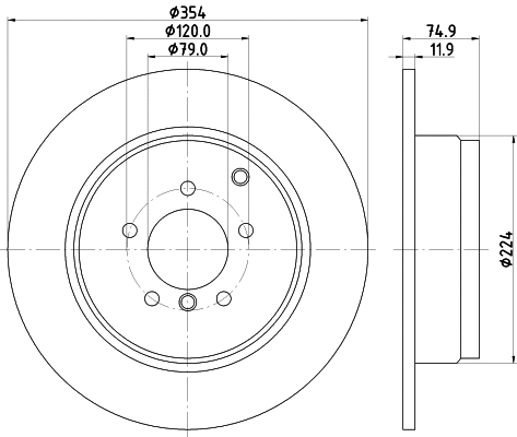 Brake Disc (8DD 355 115-171)