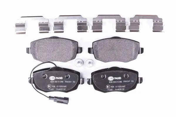 Brake Pad Set, disc brake (8DB 355 012-861)