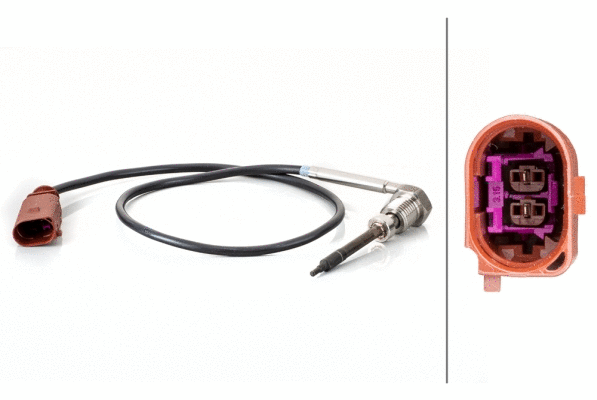 Sensor, exhaust gas temperature (6PT 014 494-691)