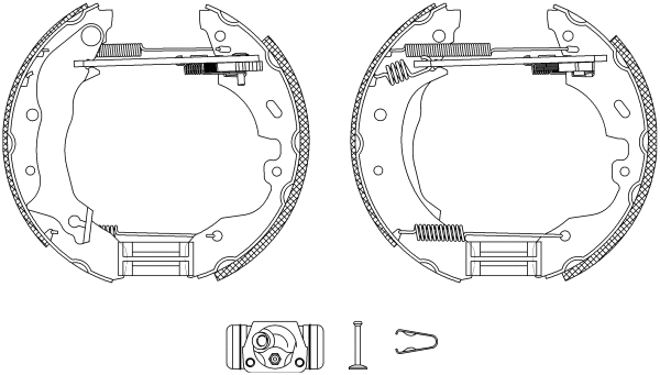 Brake Shoe Set (8DB 355 004-091)