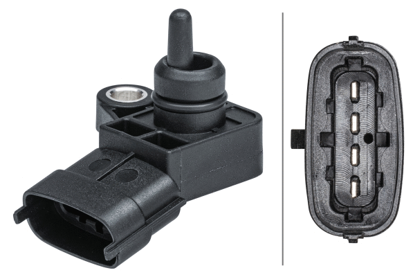 Sensor, intake manifold pressure (6PP 009 403-011)