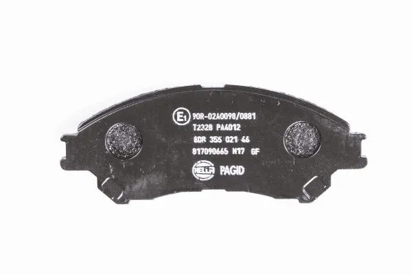 Brake Pad Set, disc brake (8DB 355 021-461)