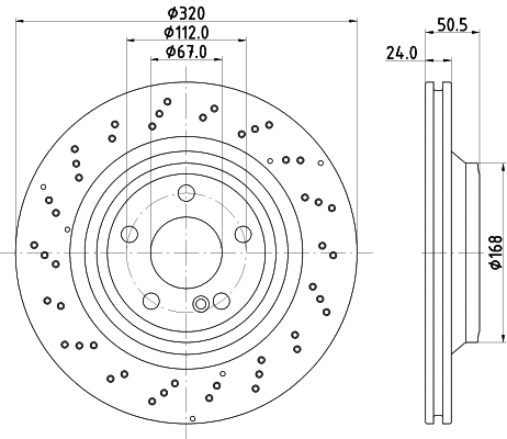 Brake Disc (8DD 355 133-271)