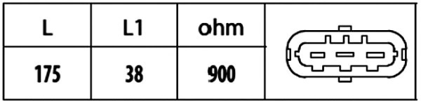 Sensor, crankshaft pulse (6PU 009 146-501)
