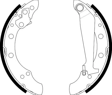 Brake Shoe Set (8DB 355 001-311)
