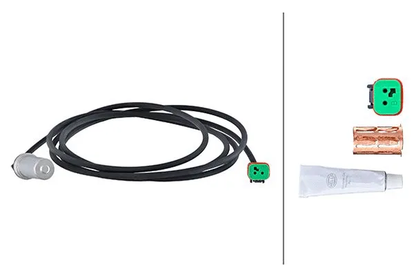Sensor, wheel speed (6PU 230 048-451)
